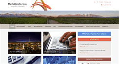 Desktop Screenshot of mendozabureau.com
